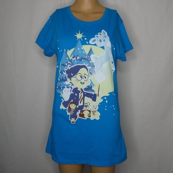 Teefury Harry Potter Rudolph Rednosed Reindeer Tee - Picture 2 of 5